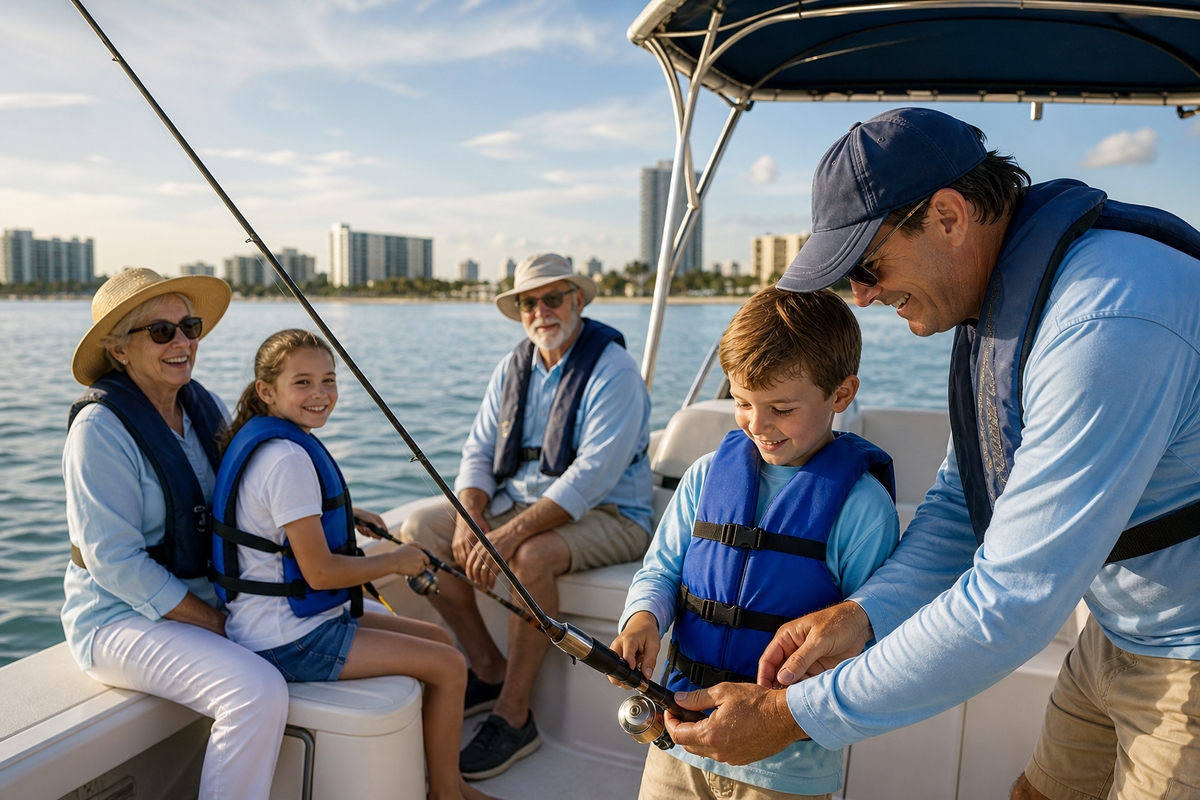 Plan a Family Sarasota Fishing Charter Vacation