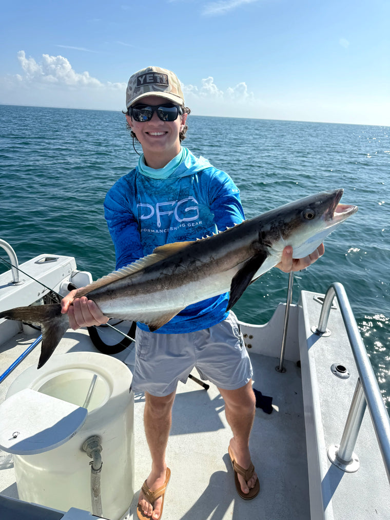 Offshore fishing charter catch near Sarasota