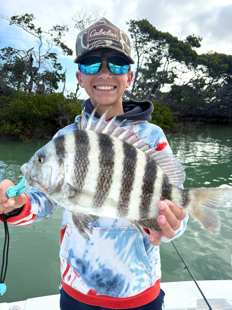 Private fishing charter catch in Sarasota