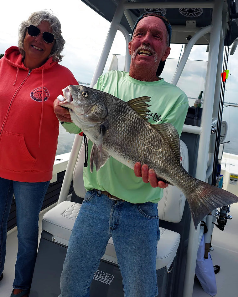 Private fishing charter catch in Sarasota